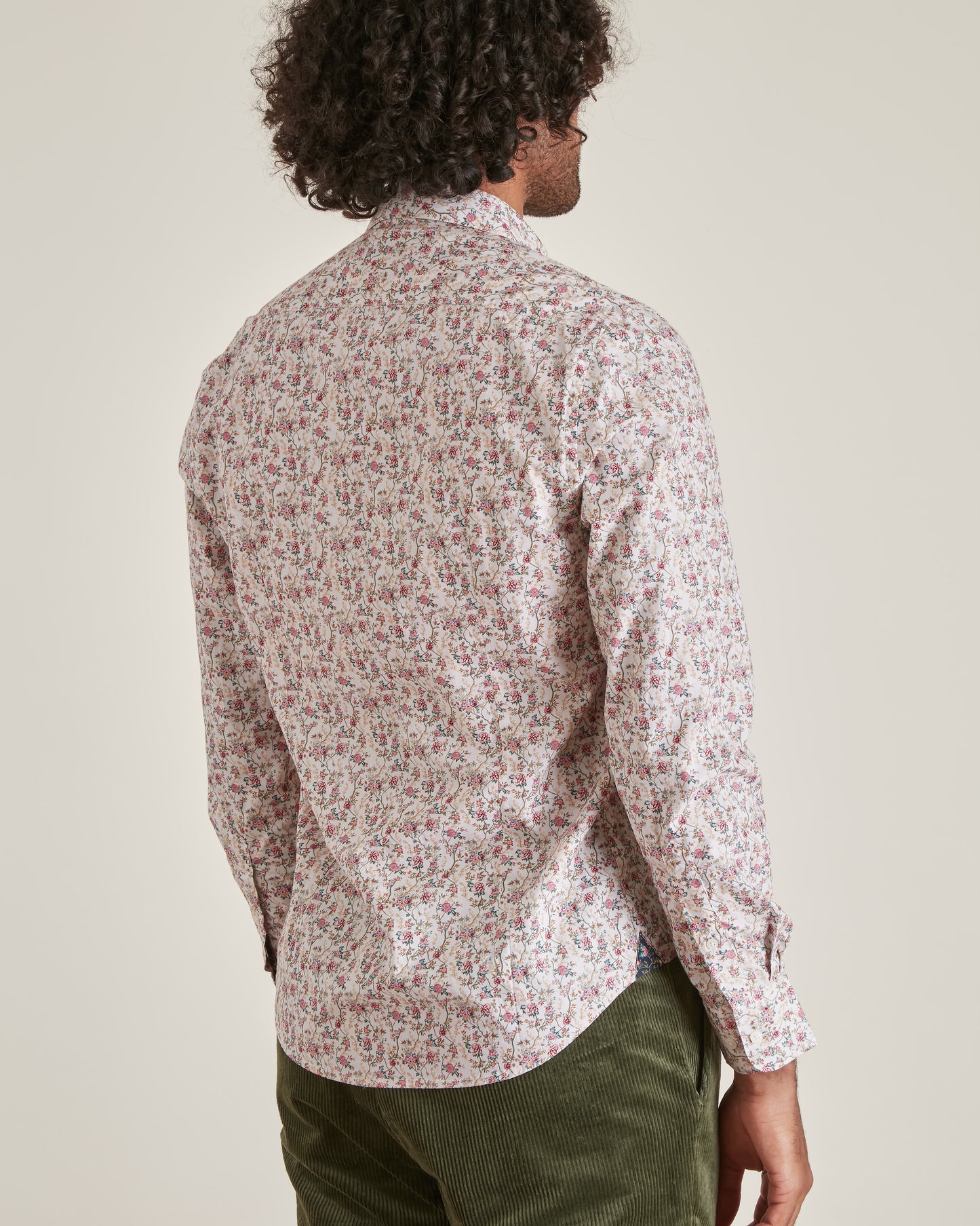 Chemise Slim à Imprimé Bouquet