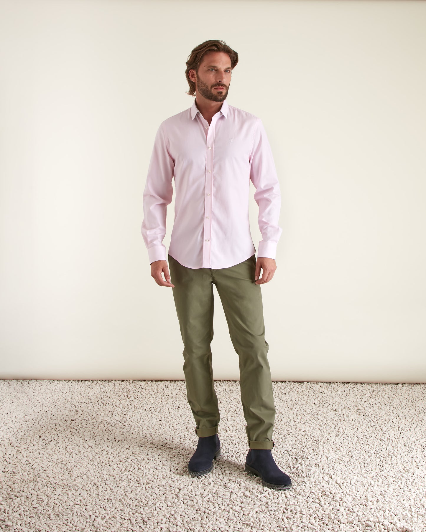 Chemise Slim en Oxford