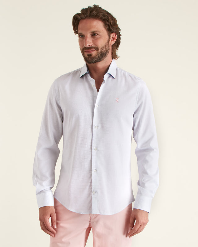 Chemise Slim à Micro Pois - Image principale