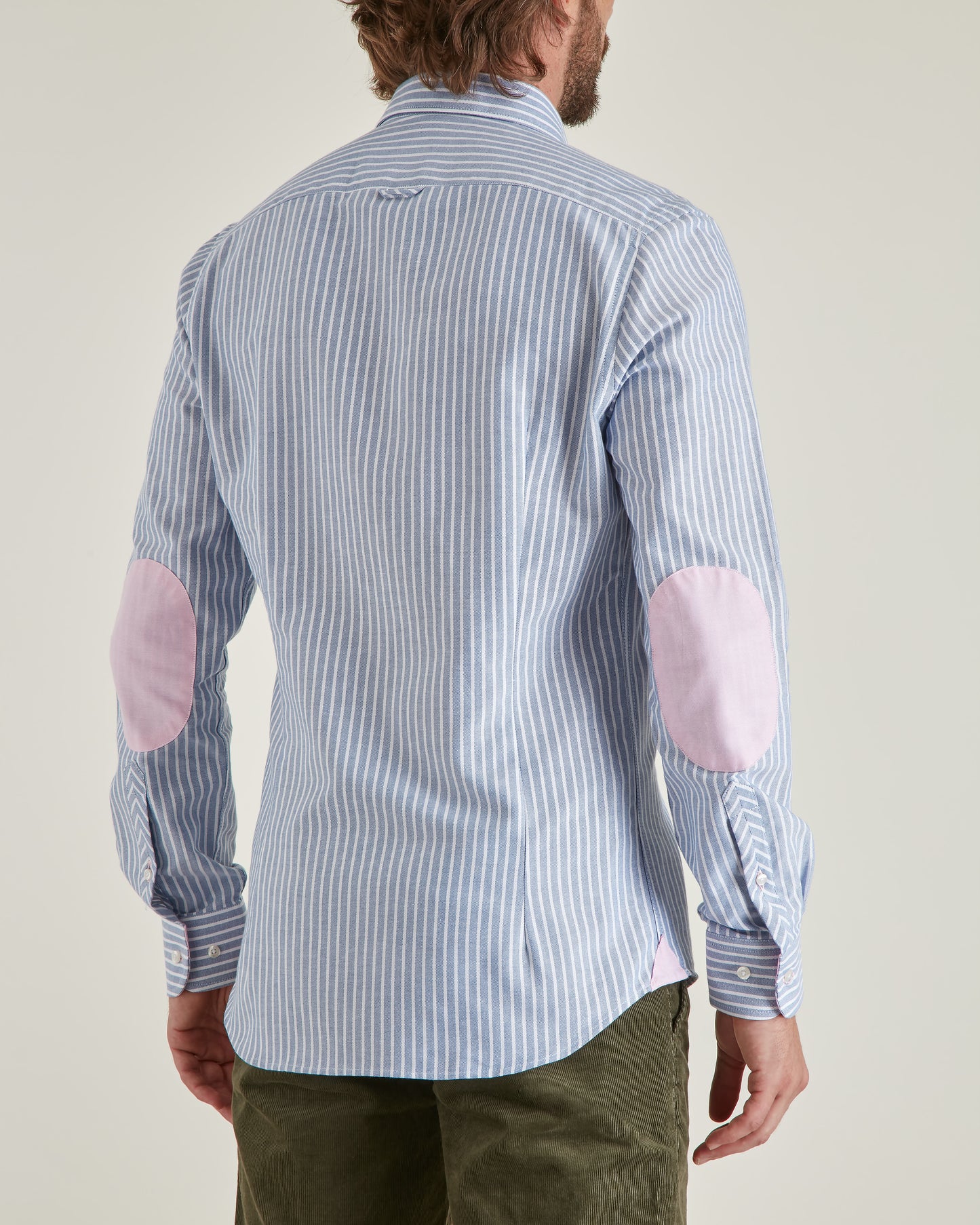 Chemise Slim Oxford à Rayures