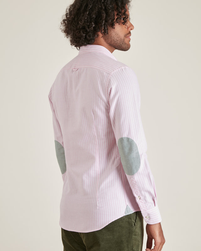 Chemise Slim Oxford à Rayures - Image principale