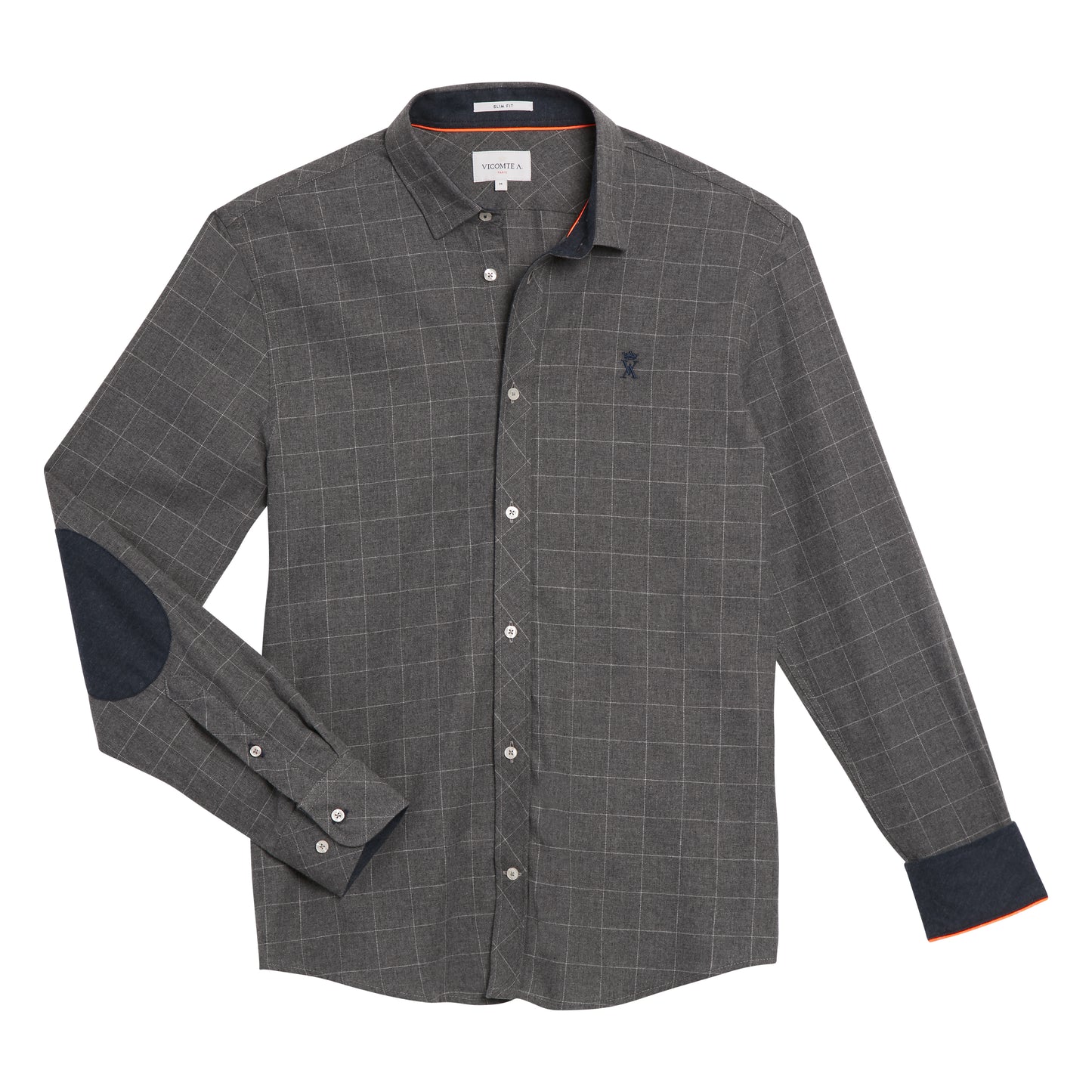 Chemise Slim à Carreaux