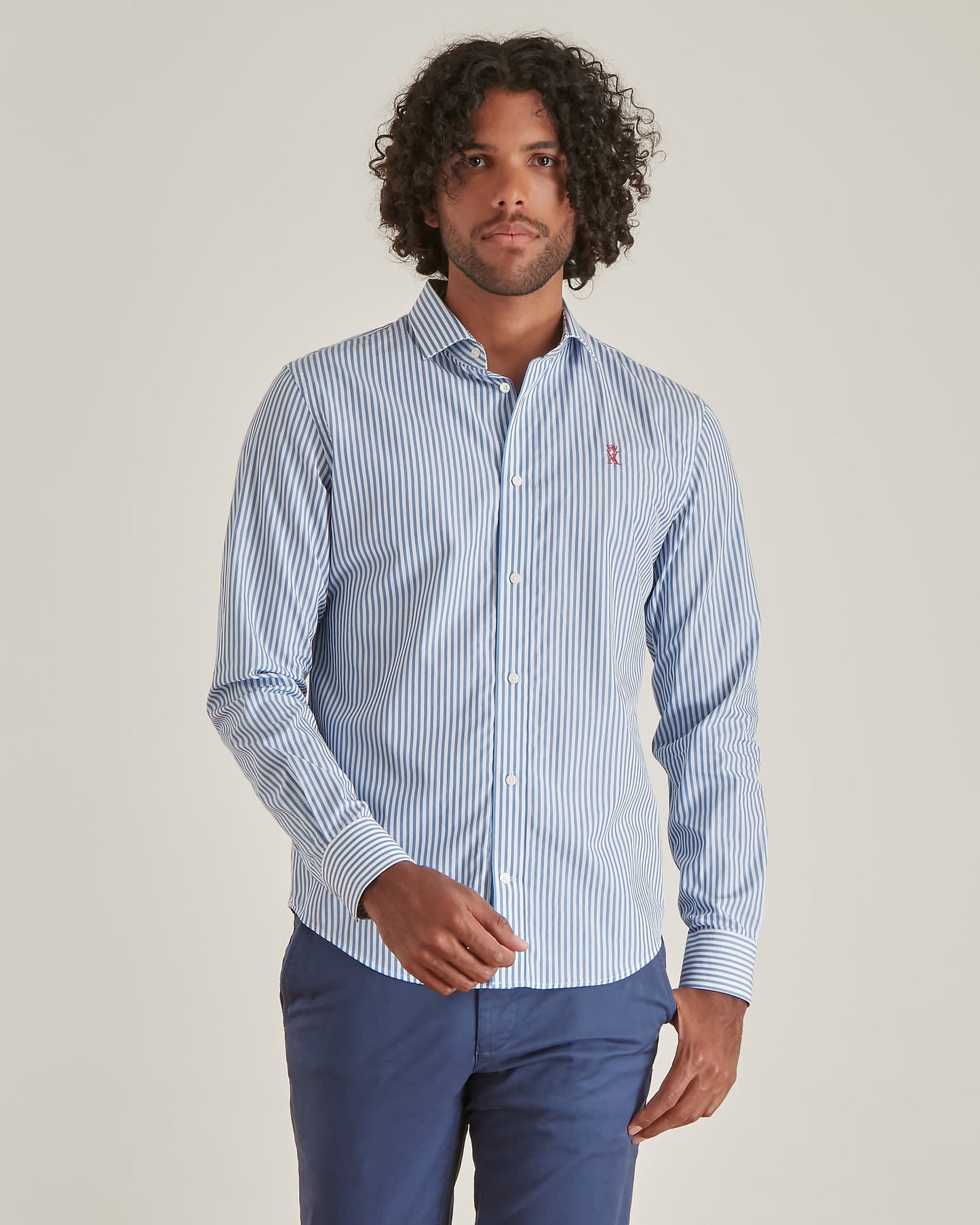 Chemise Regular à Rayures