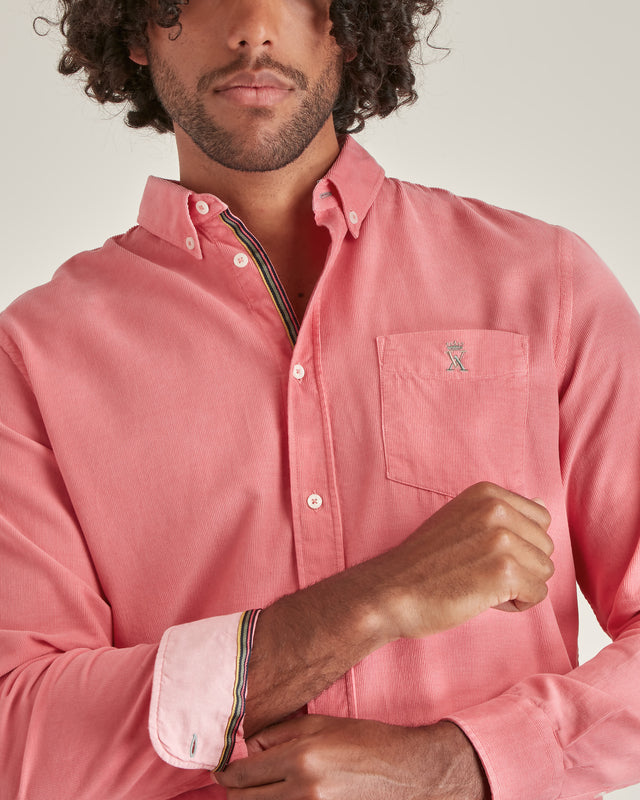 Chemise Regular en Velours - Image principale