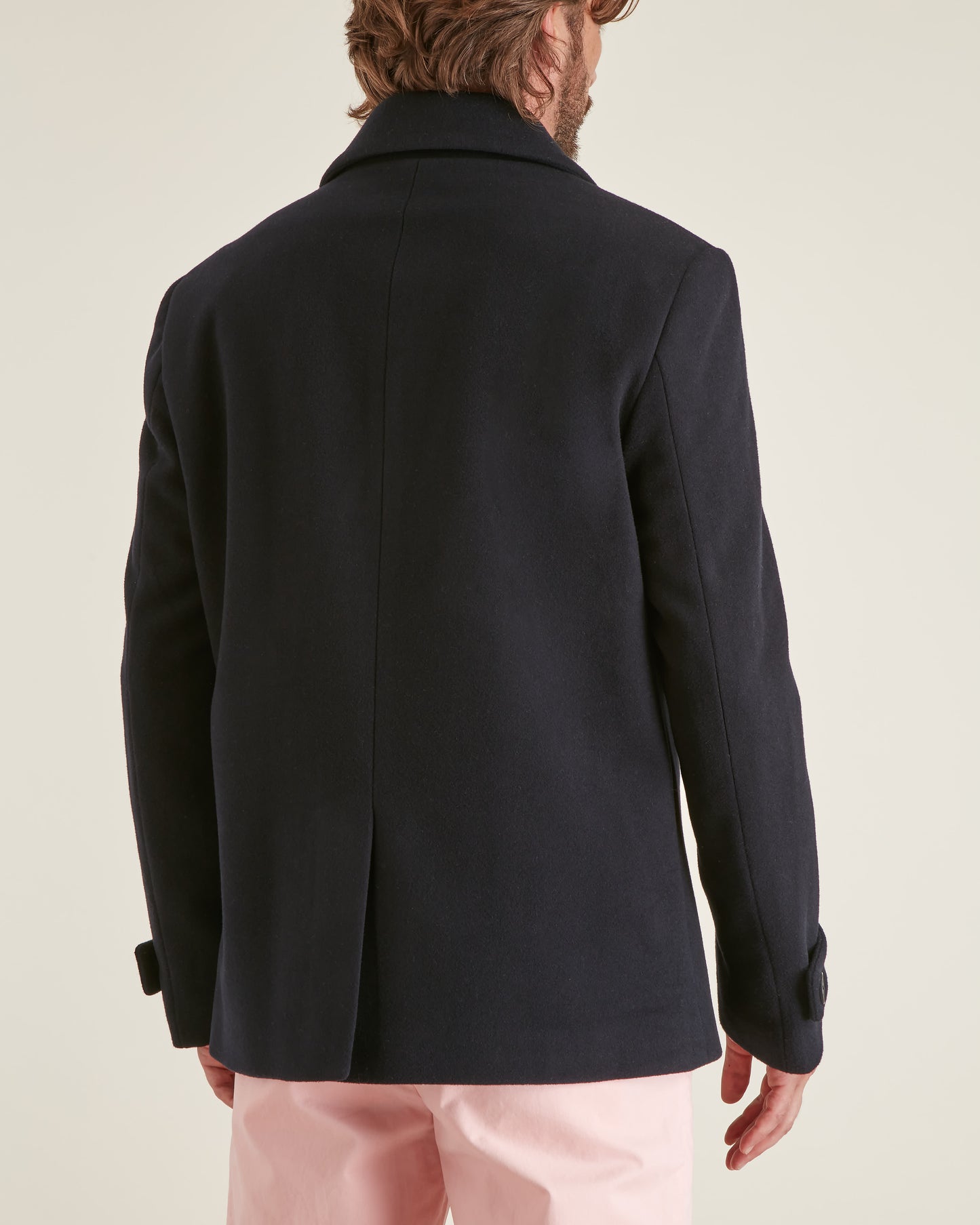 Manteau Caban en Laine