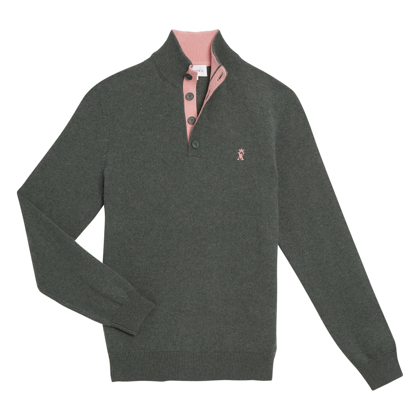 Pull à Col Boutonné