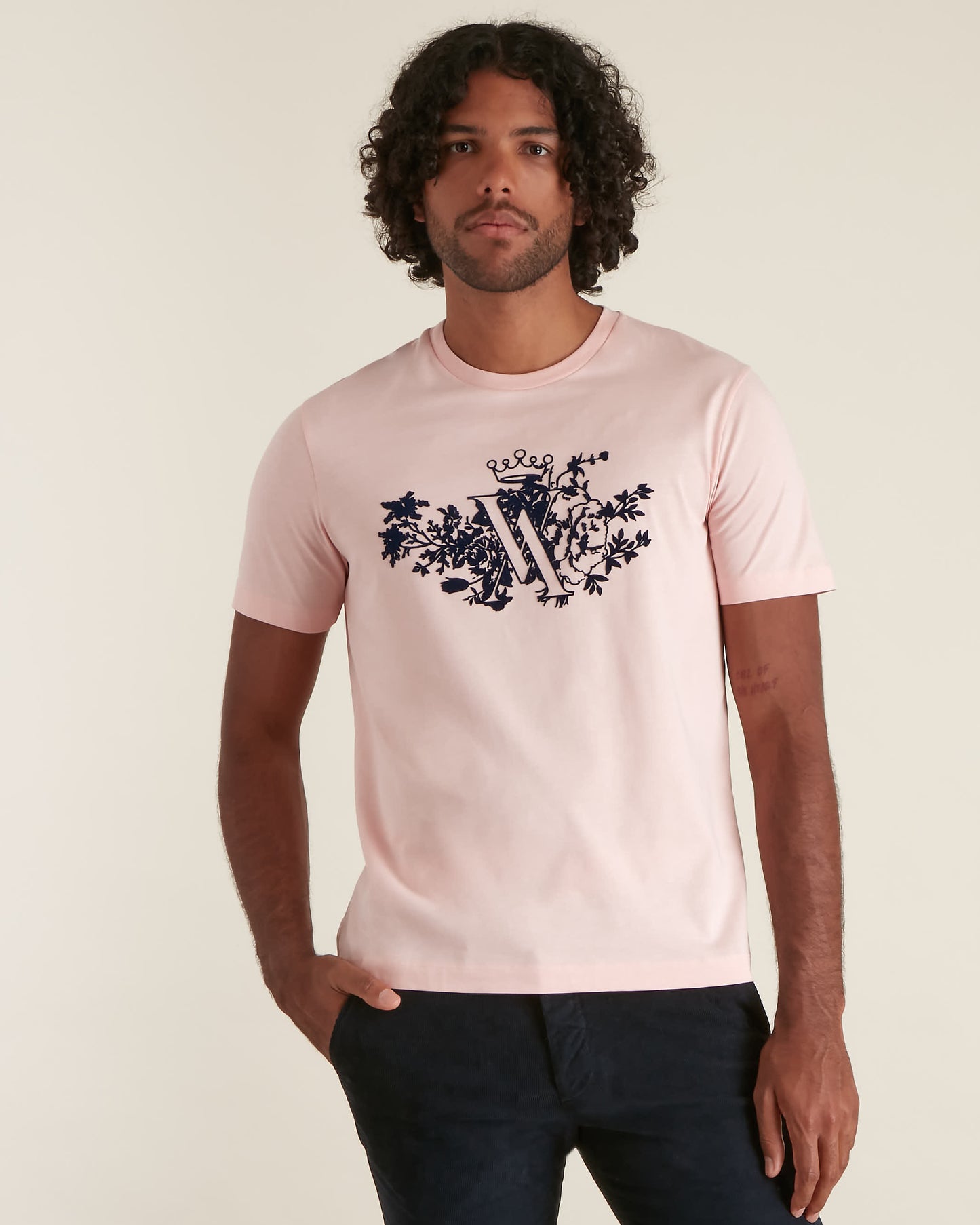 T-Shirt Floqué Vicomte A.