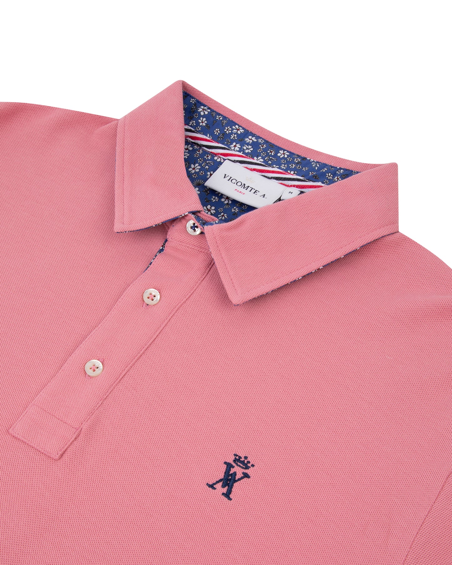 Polo à Détails Imprimé