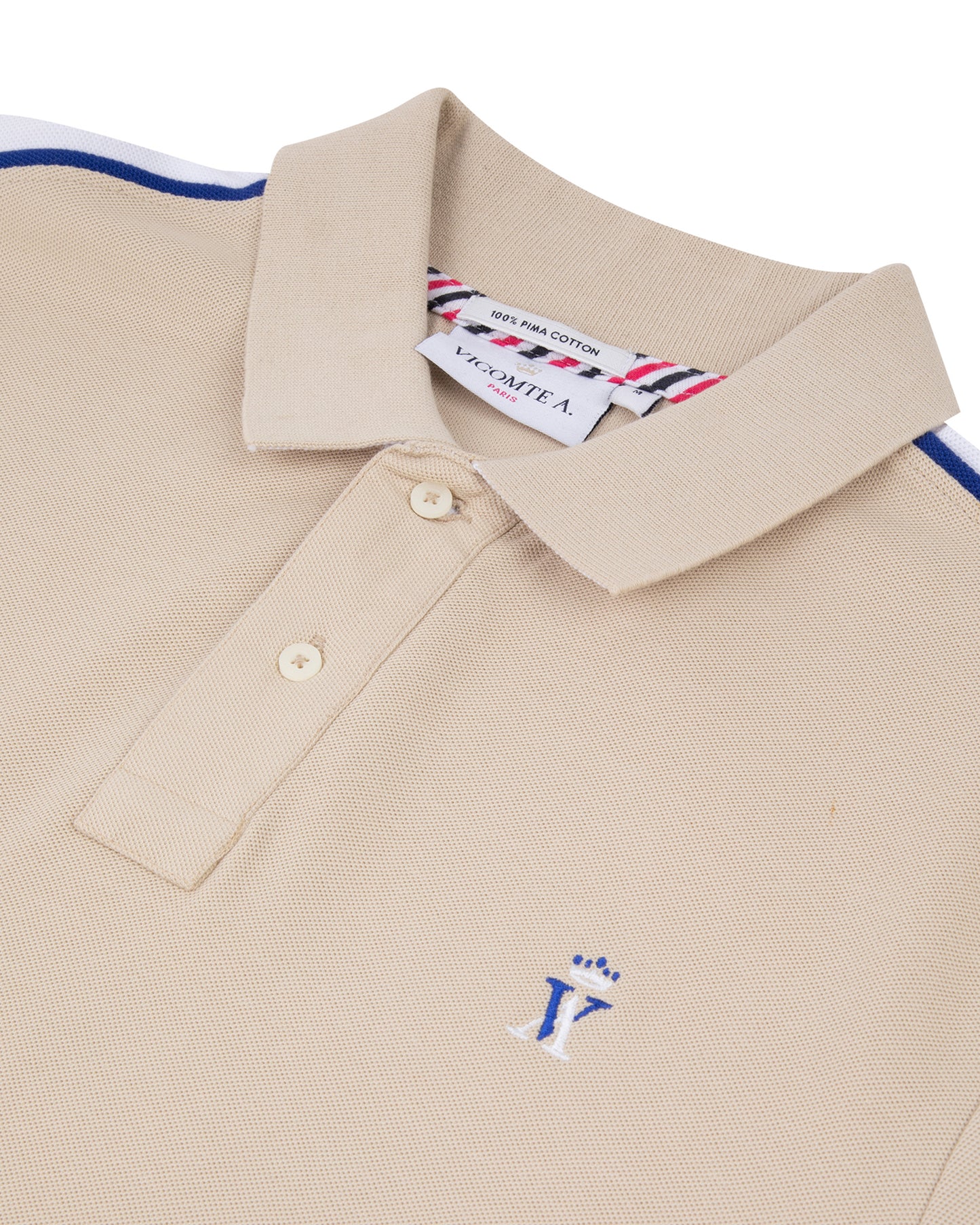 Polo Pilote Tricolore