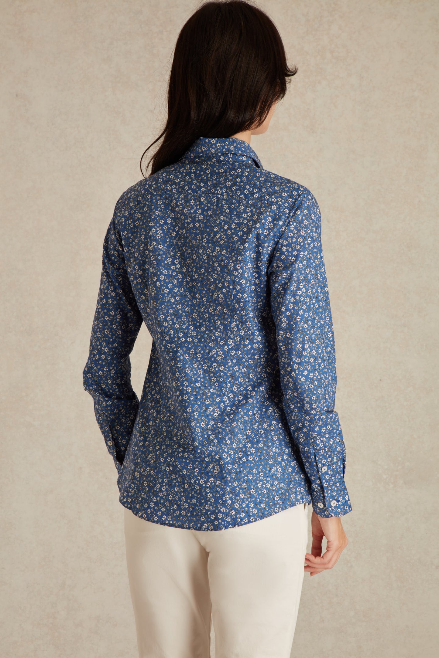 Chemise Slim Motif Printemps