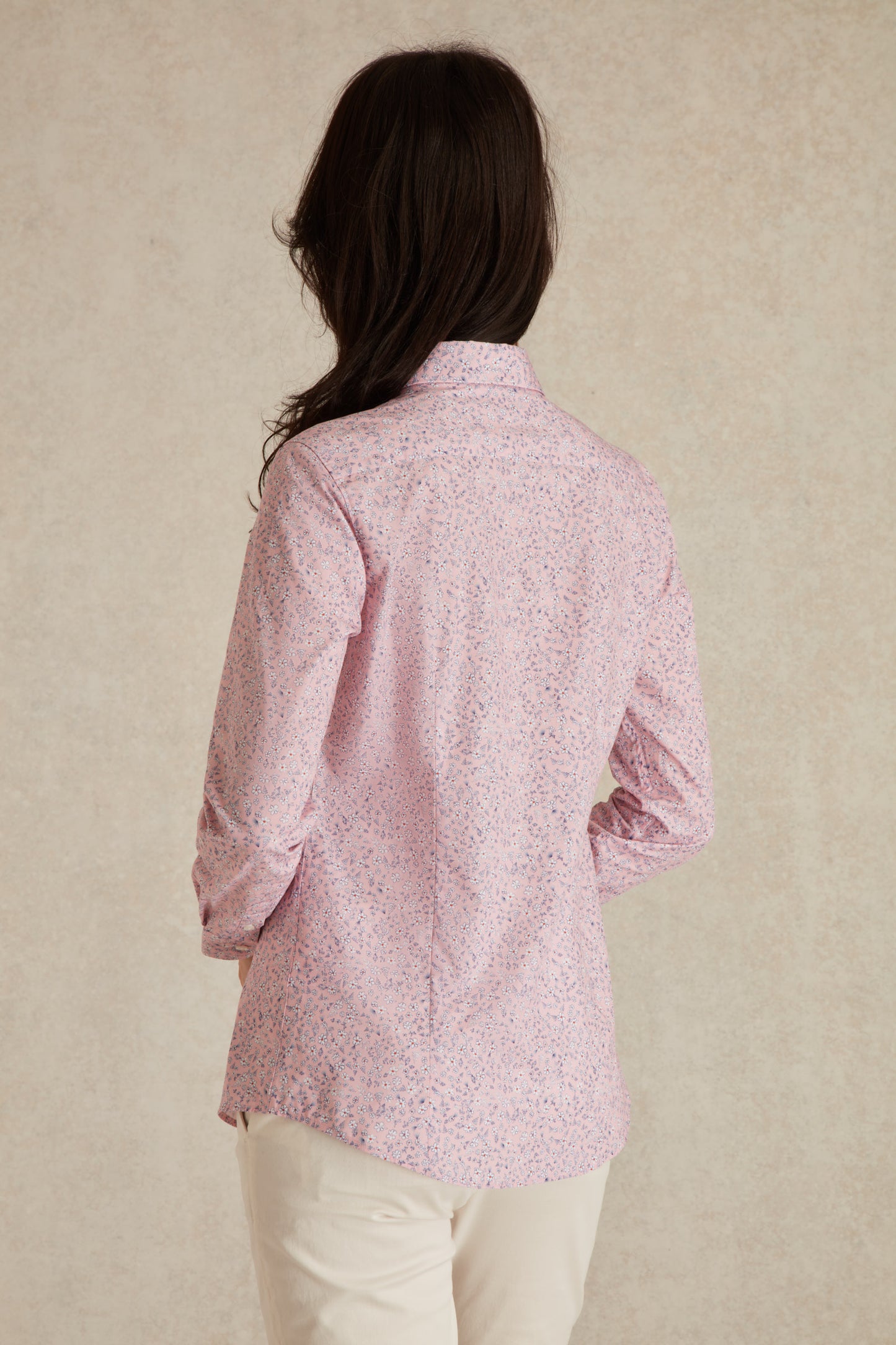 Chemise Slim Motif Printemps