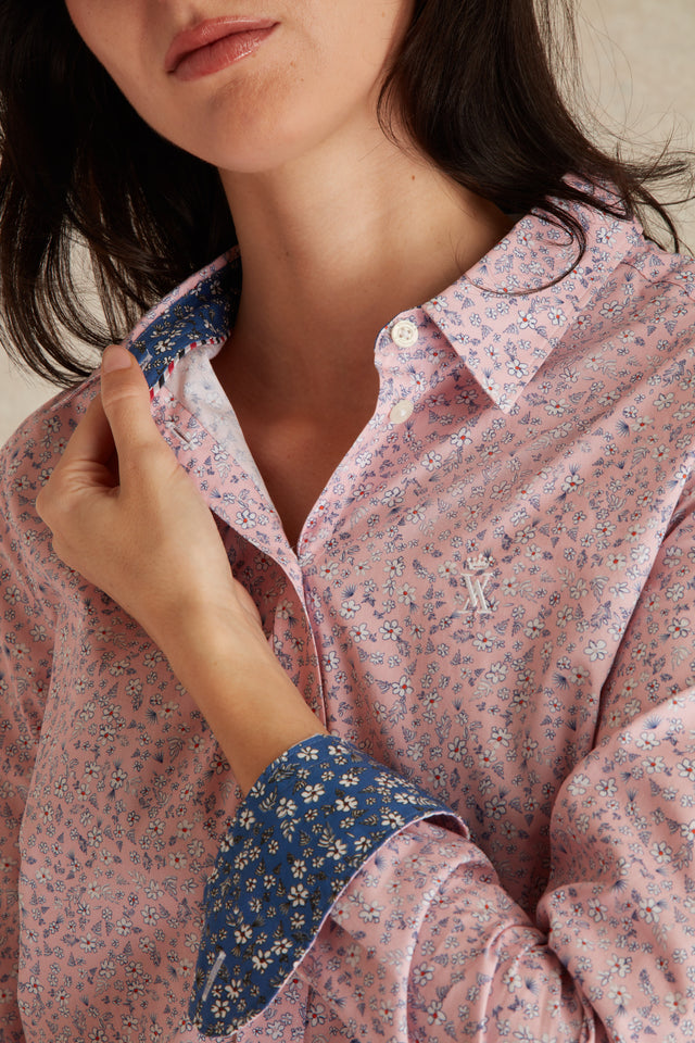 Chemise Slim Motif Printemps - Image principale