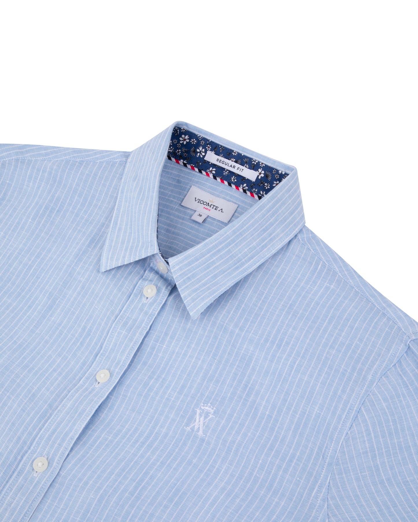 Chemise Regular à Rayures