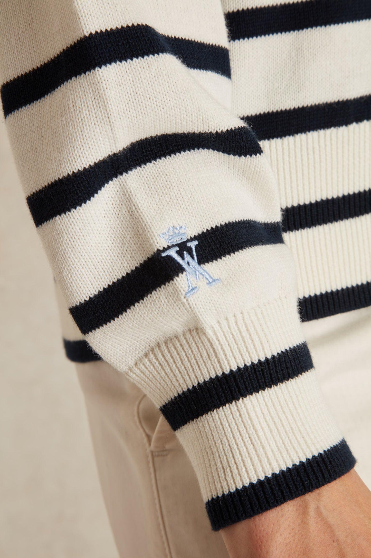 Cardigan à Rayures