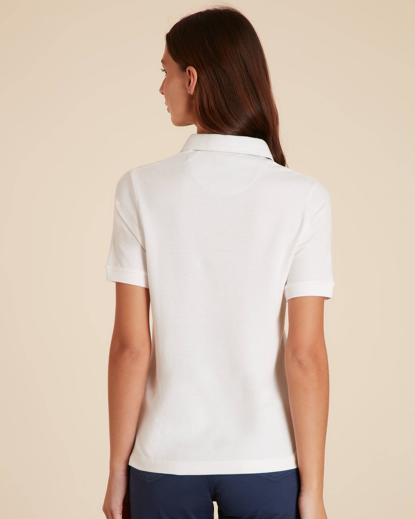 Polo à Détails Imprimé