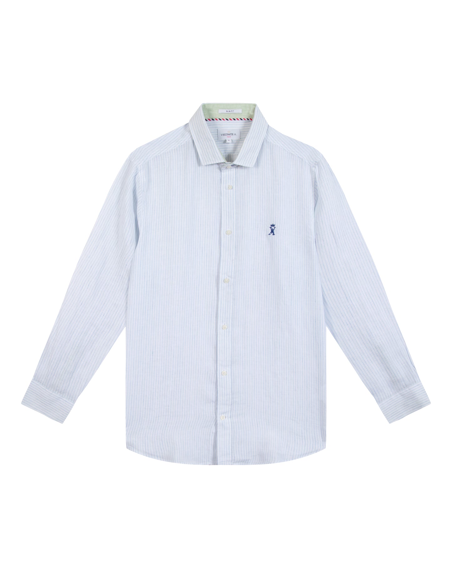 Chemise Slim Légère à Rayures