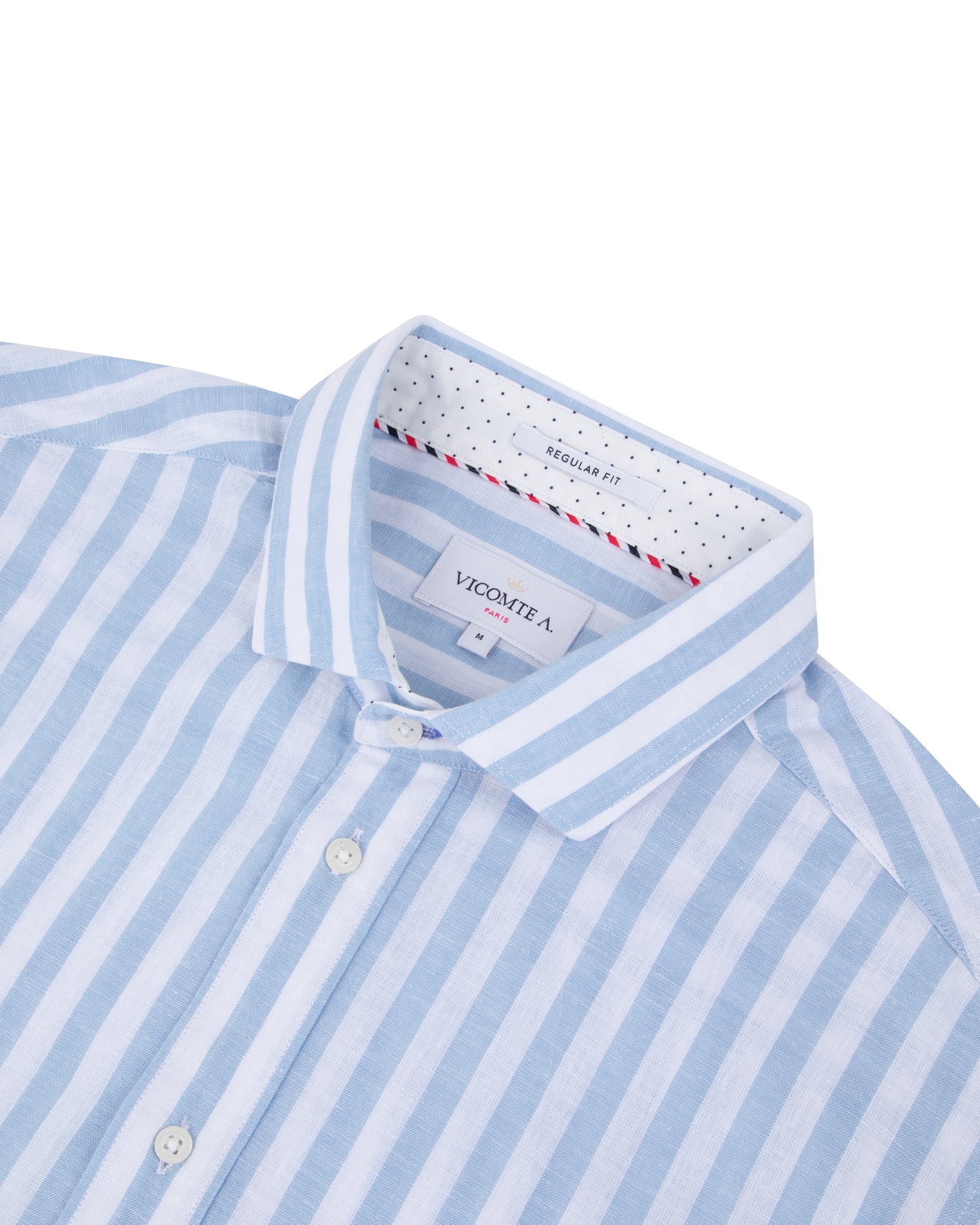 Chemise Regular à Rayures Larges