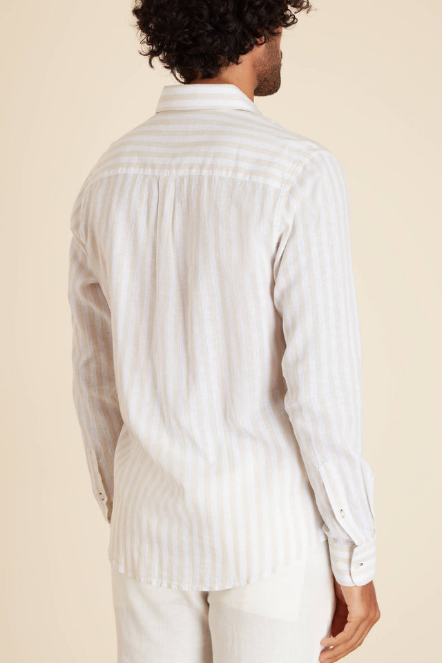 Chemise Regular à Rayures Larges - Image principale
