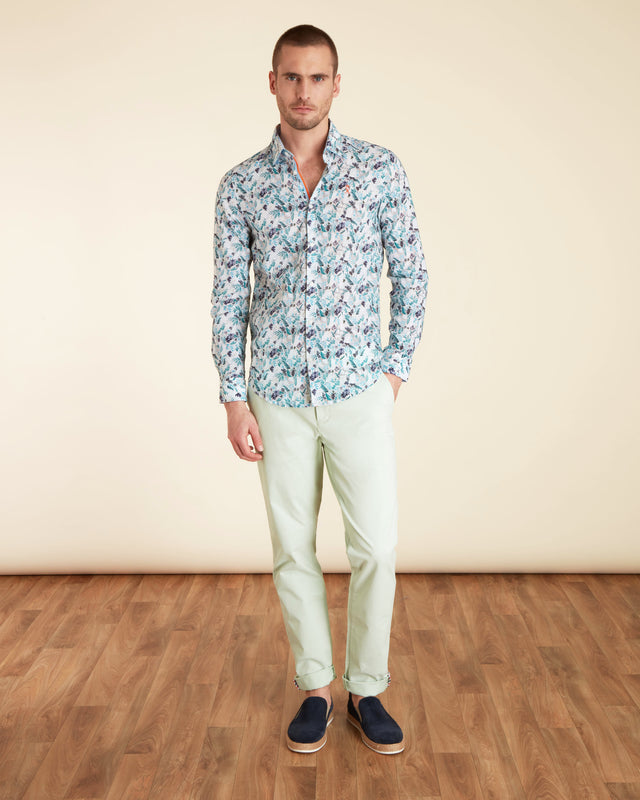 Chemise Regular Imprimé Tropical - Image principale