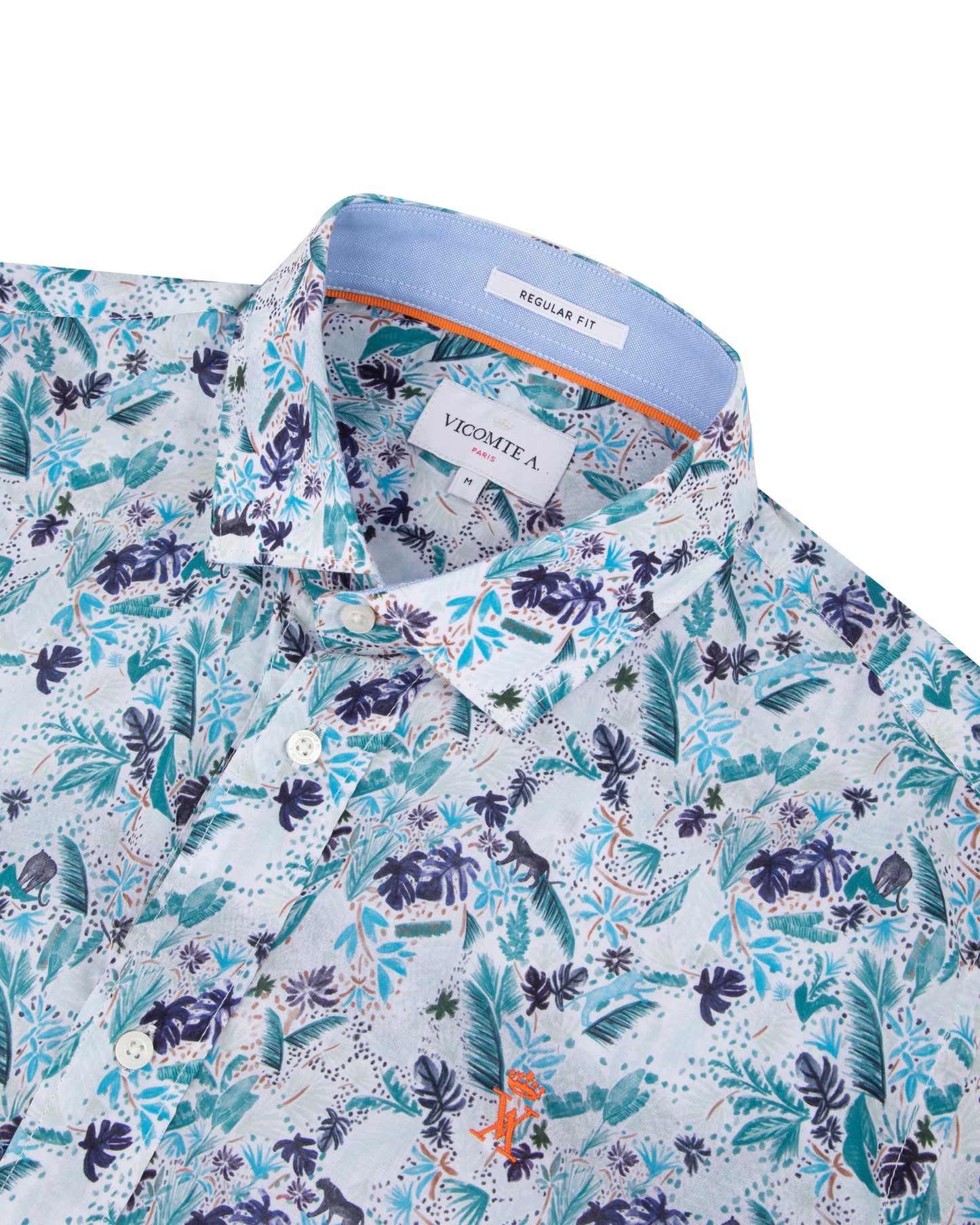 Chemise Regular Imprimé Tropical