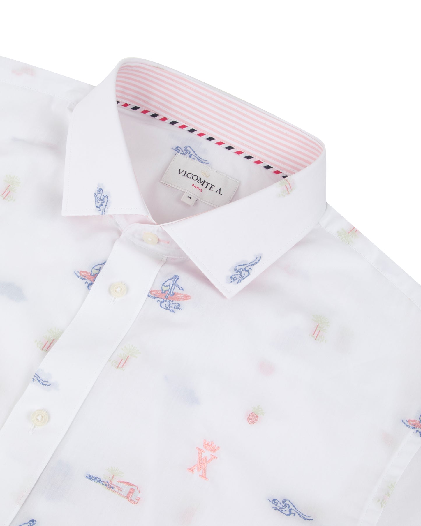 Chemise Regular à Motifs