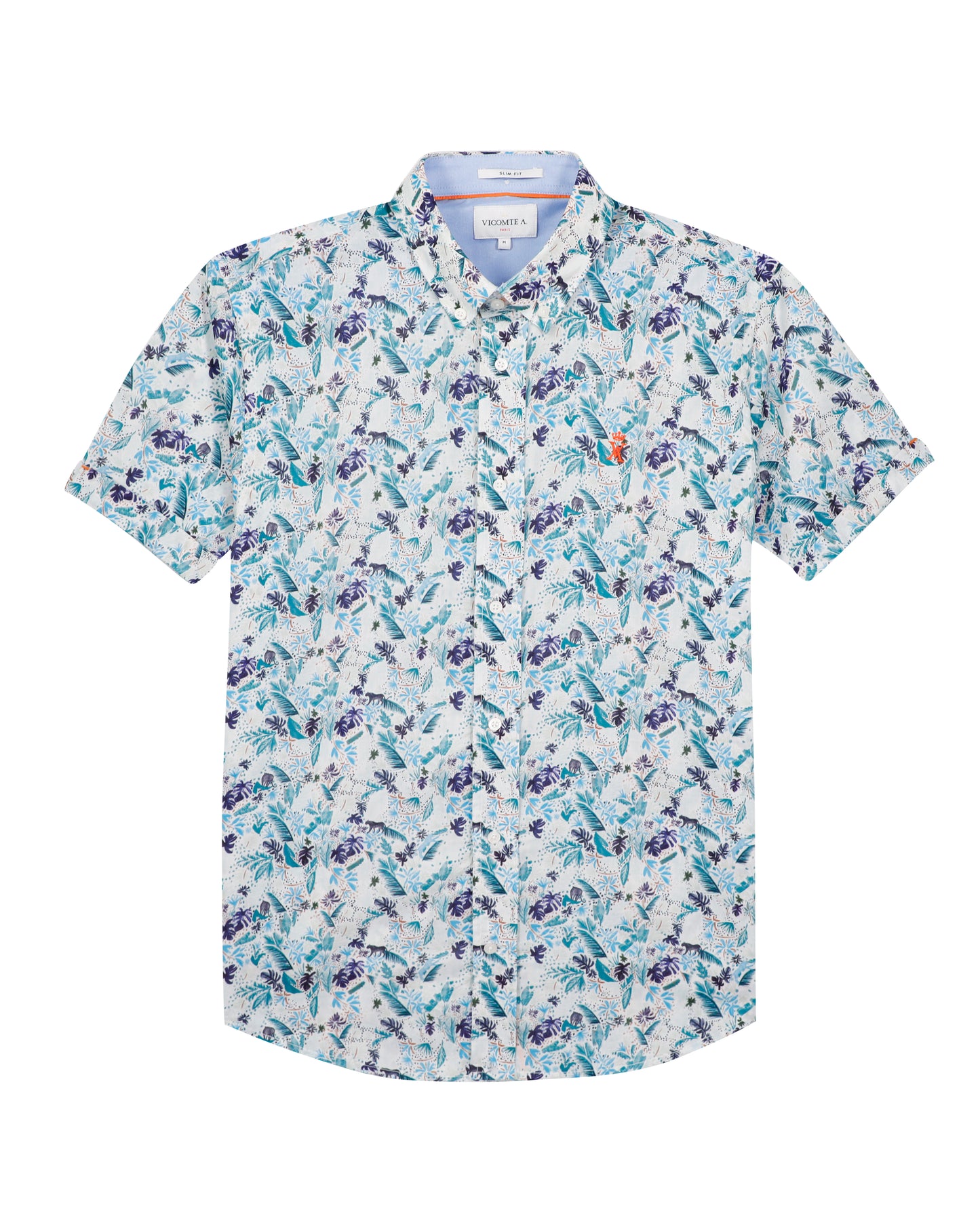Chemise Imprimé à Manches Courtes