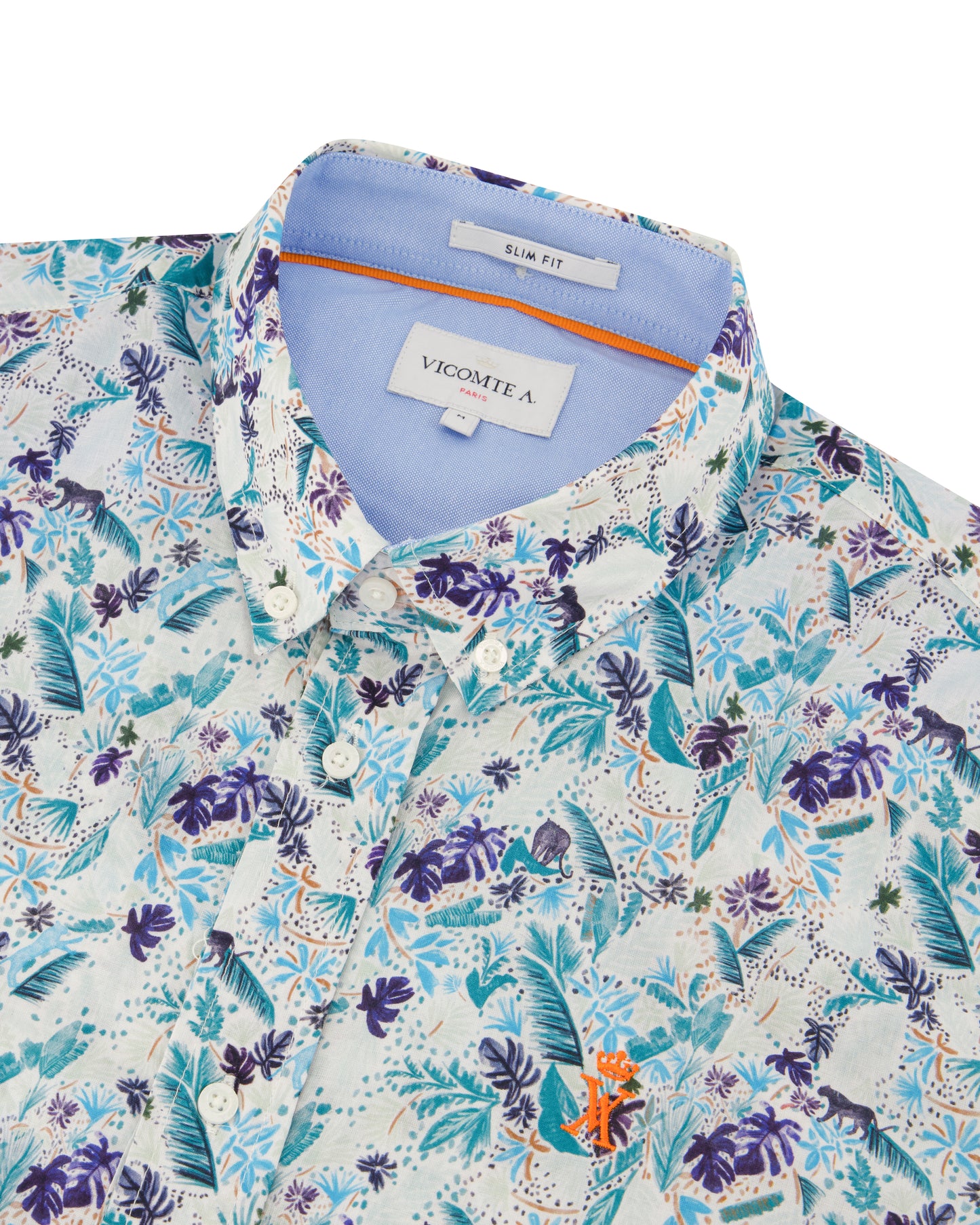 Chemise Imprimé à Manches Courtes