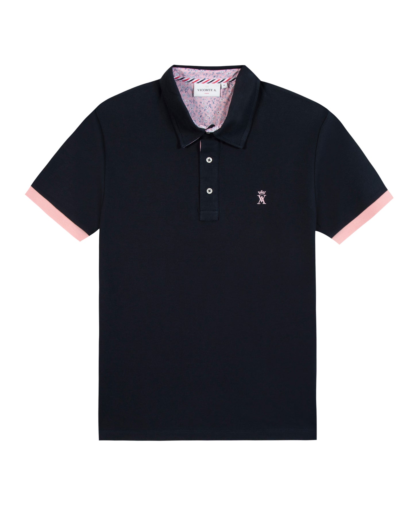 Polo à Détails Imprimé