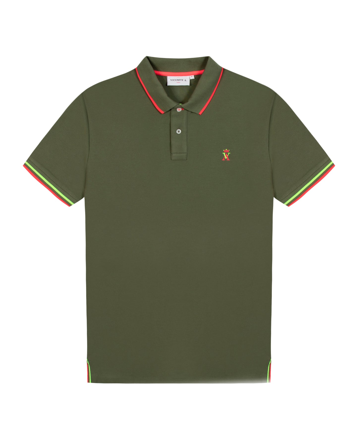 Polo à Détails Fluo