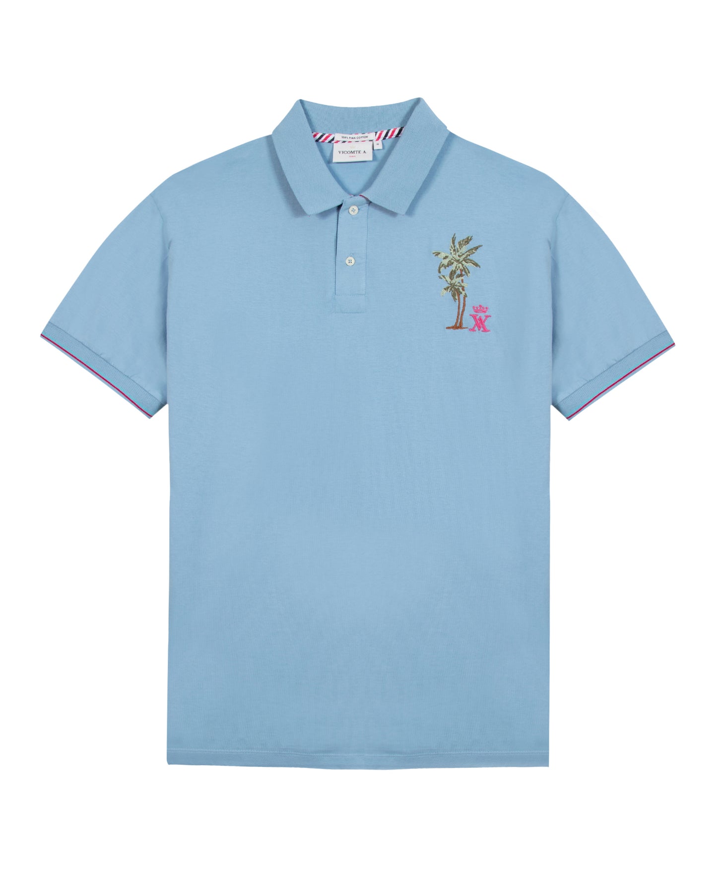 Polo à broderie Surf