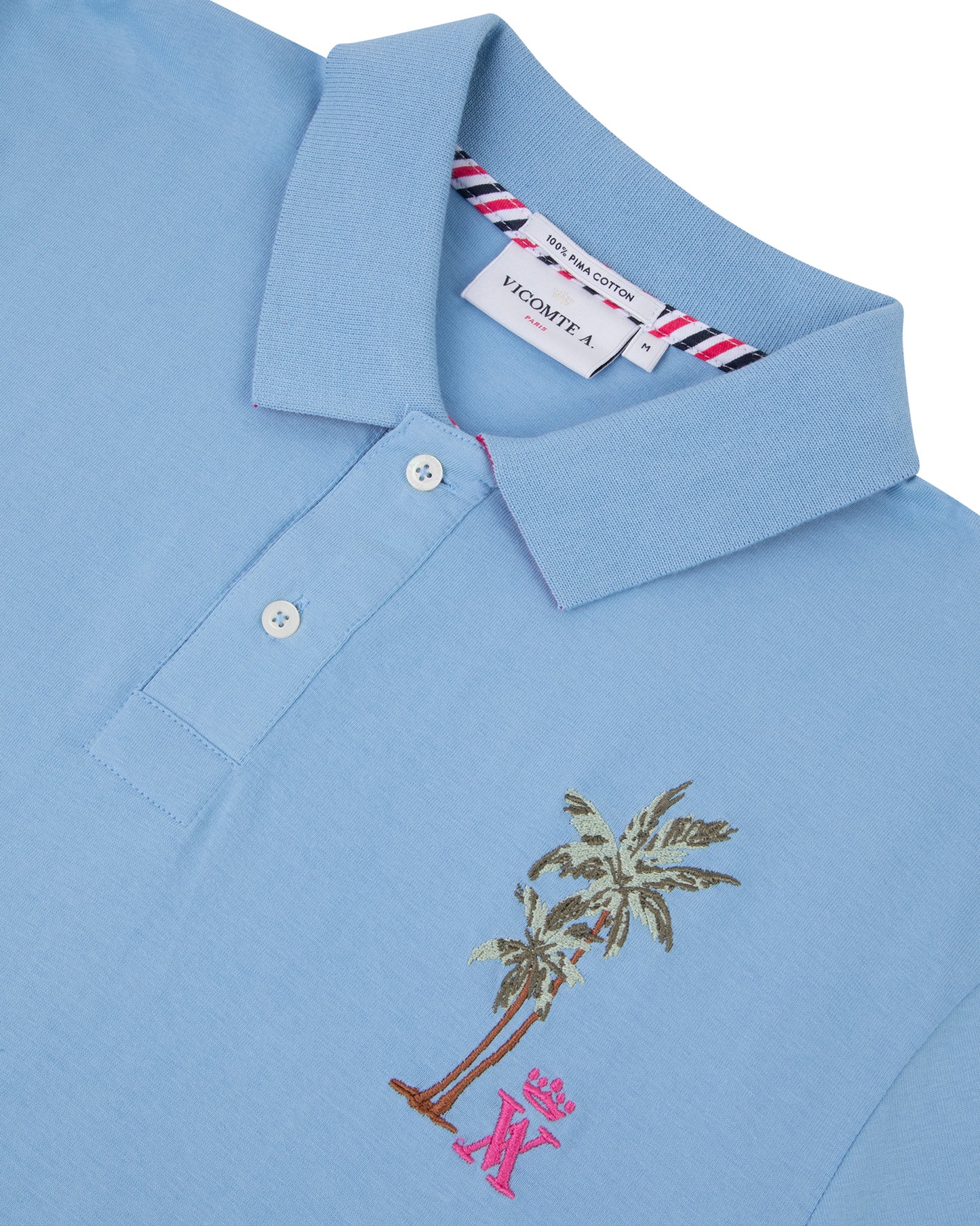 Polo à broderie Surf