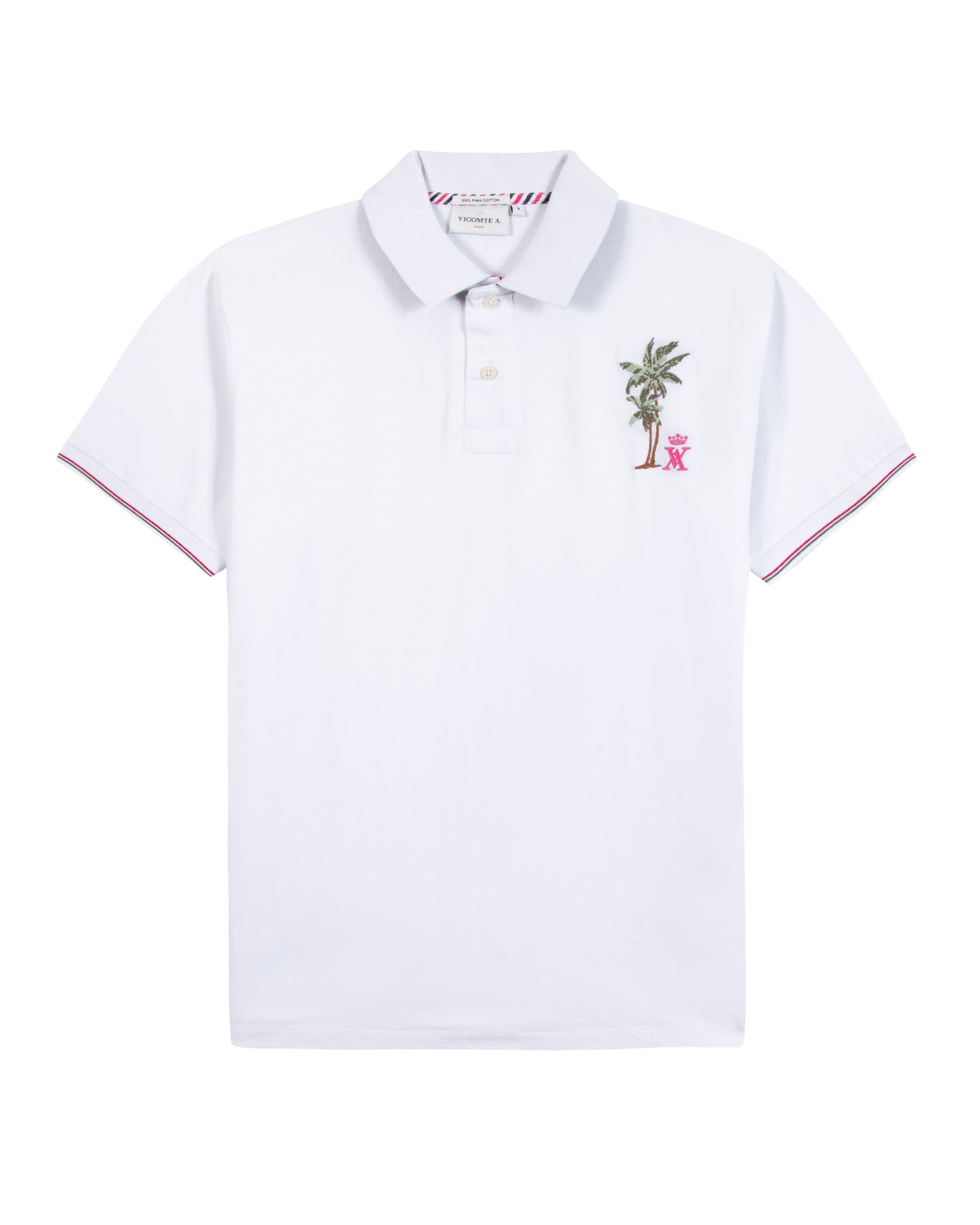 Polo à broderie Surf