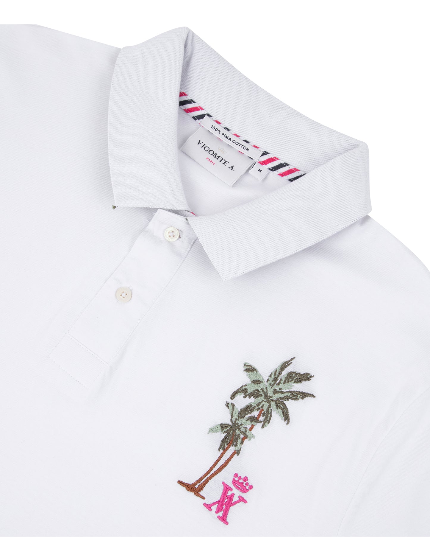 Polo à broderie Surf