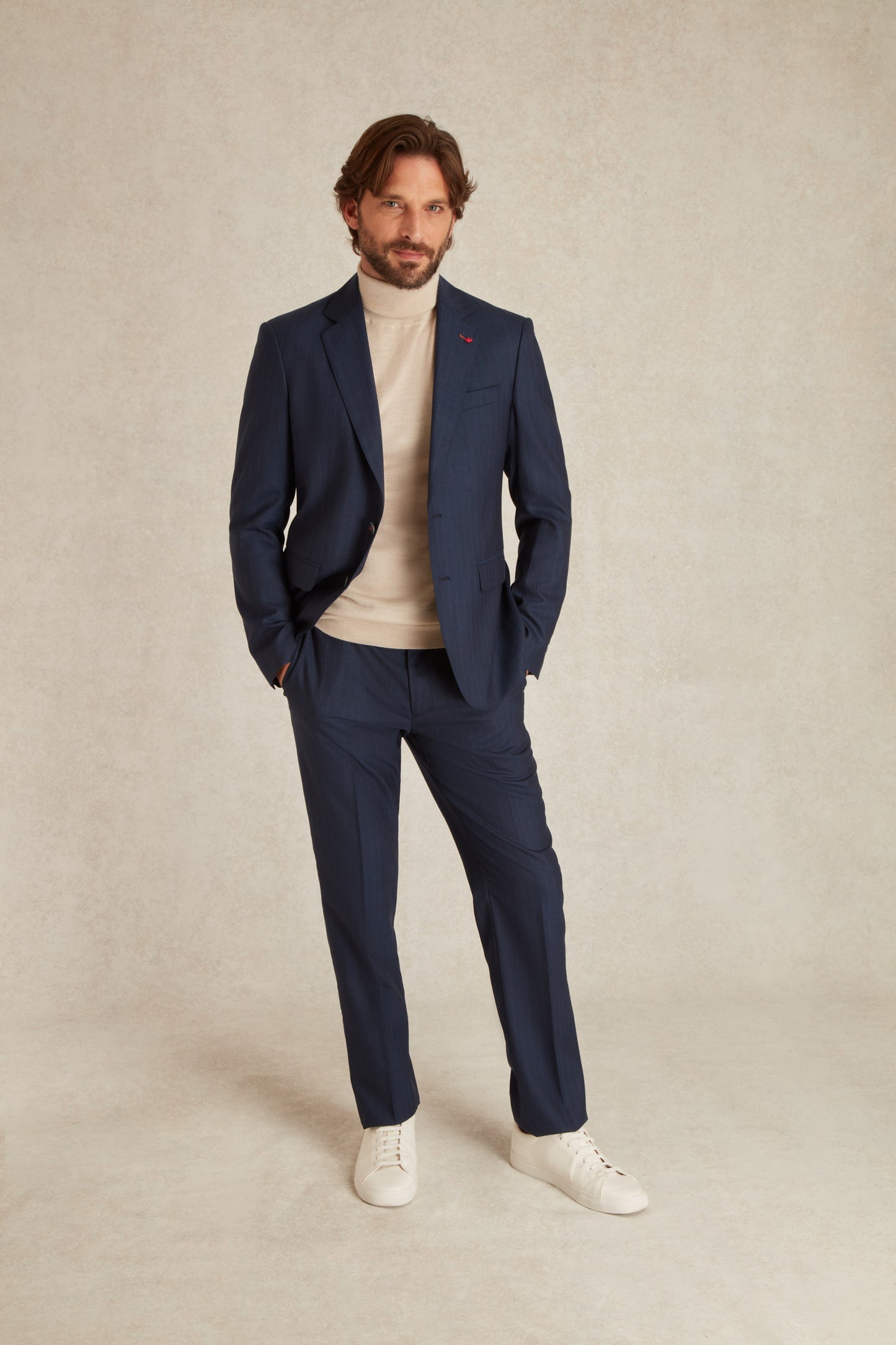 Veste de Costume à Rayures