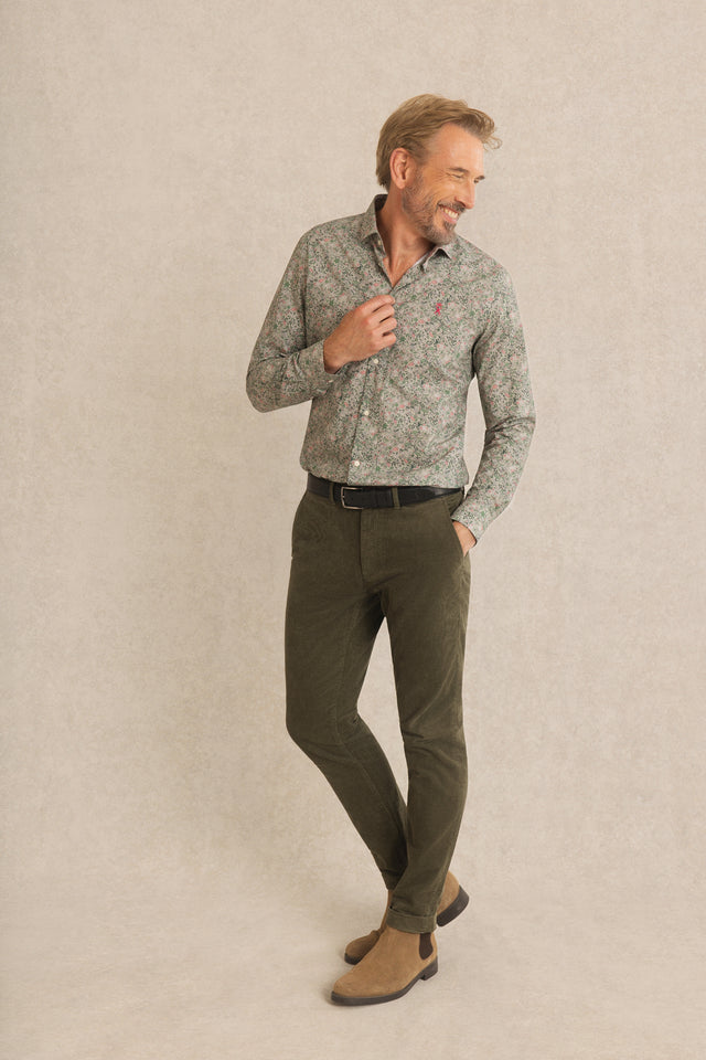 Chemise Slim à imprimé - Image principale