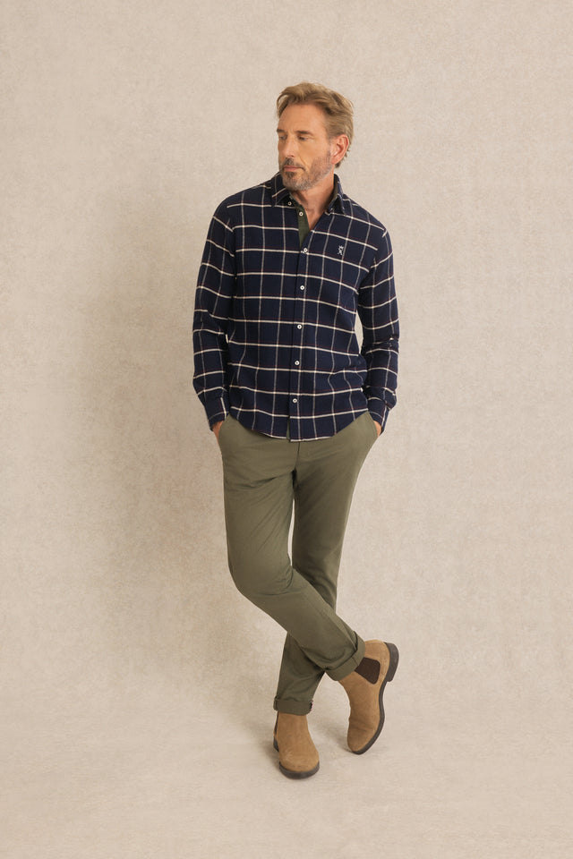 Chemise Regular en flanelle - Image principale