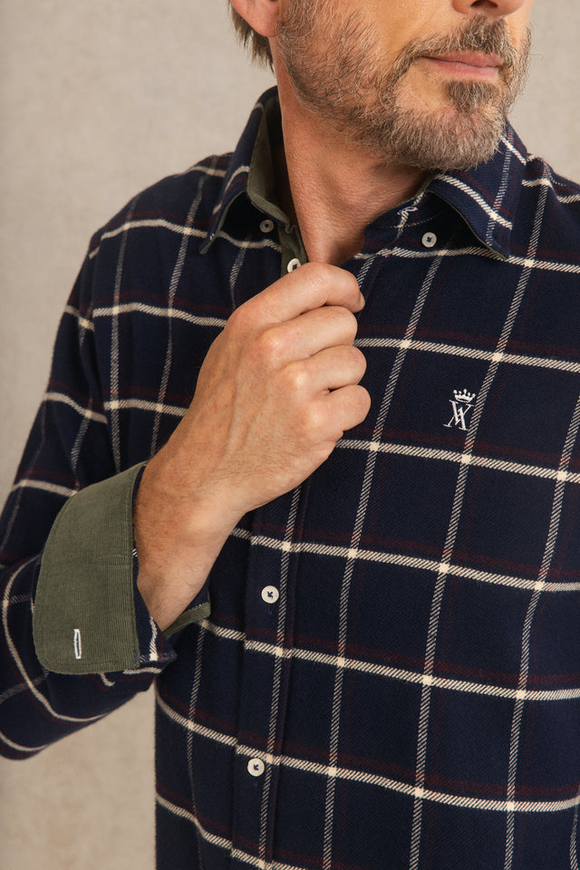 Chemise Regular en flanelle - Image principale