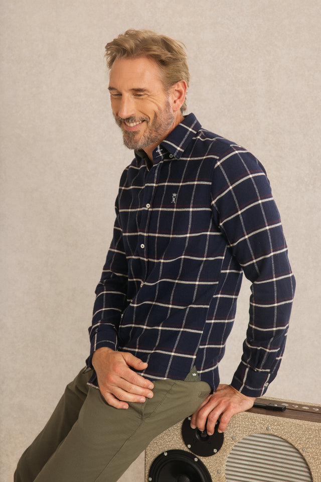 Chemise Regular en flanelle - Image principale