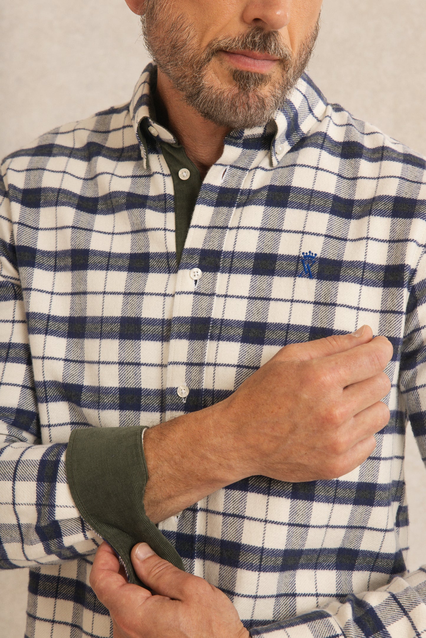 Chemise Regular en flanelle