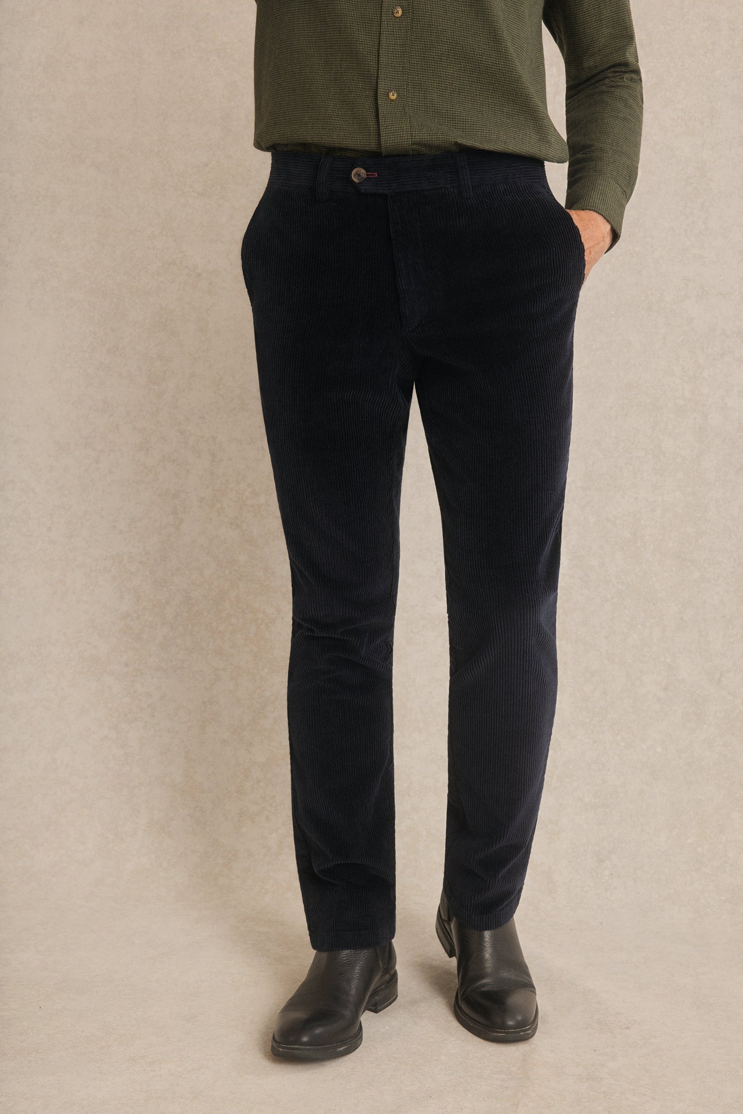 Pantalon en Velours Côtelé