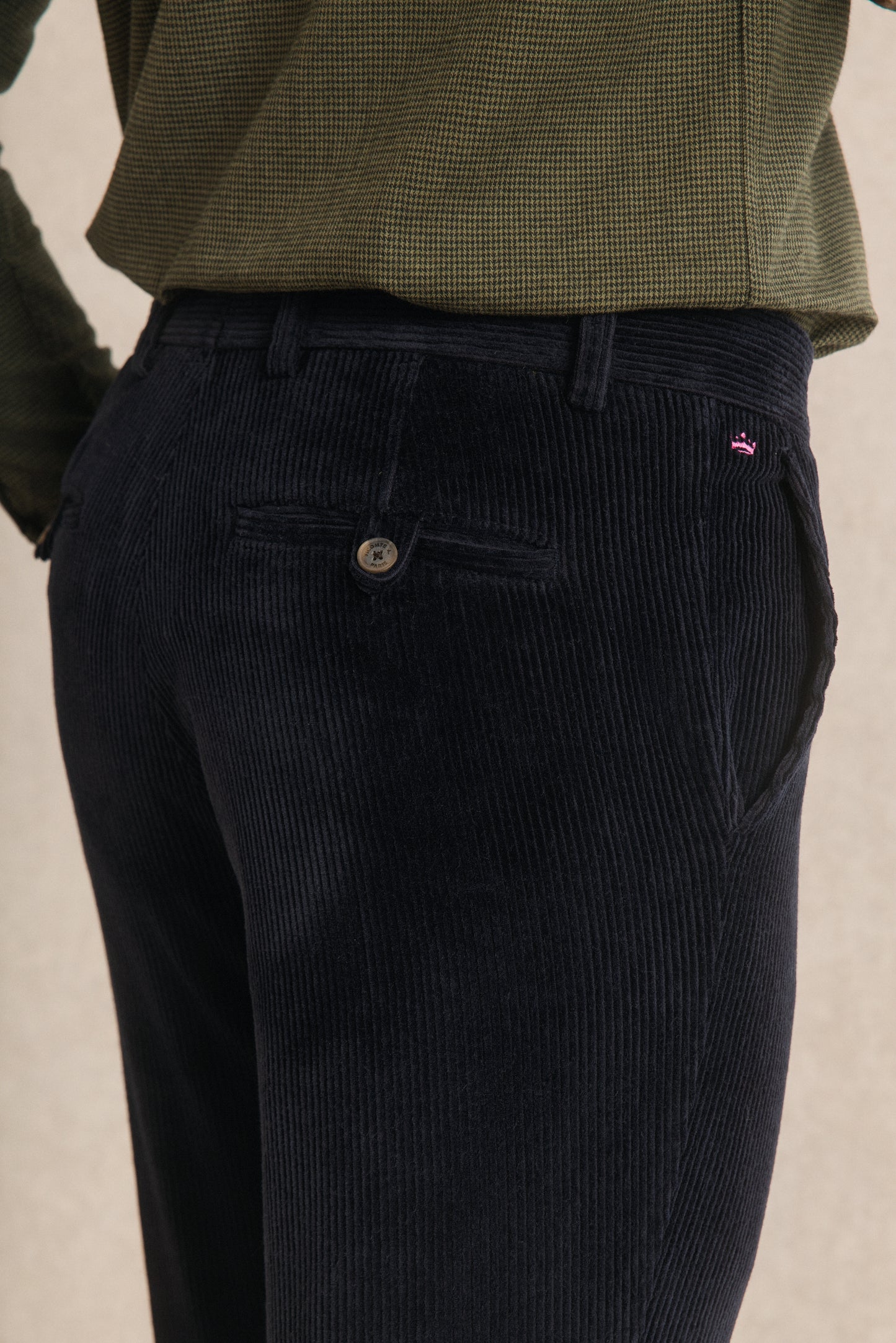 Pantalon en Velours Côtelé