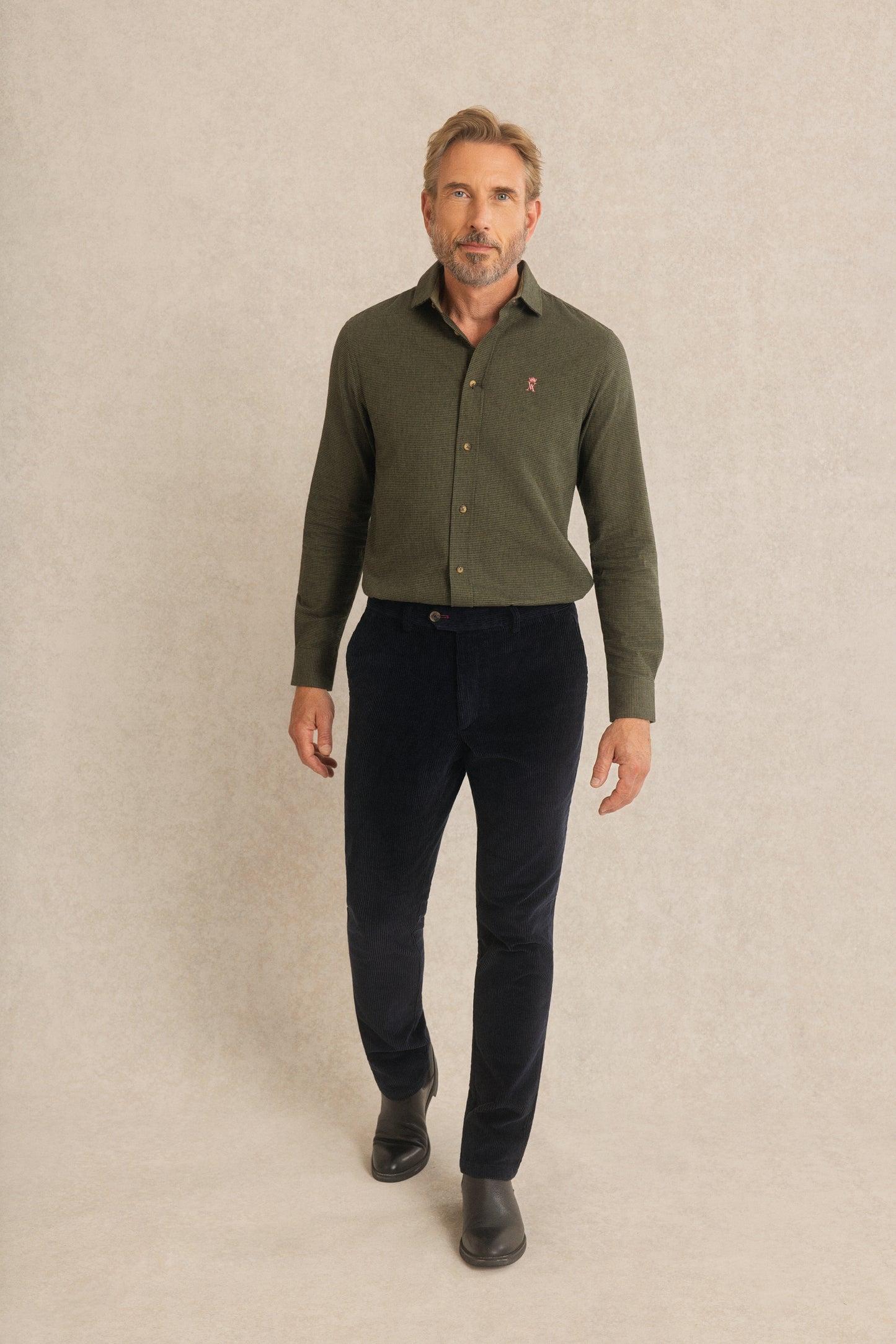 Pantalon en Velours Côtelé