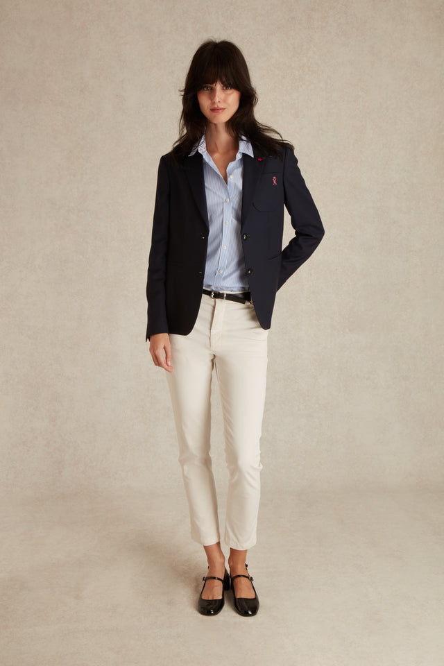 Blazer en laine Hopsack - Image principale