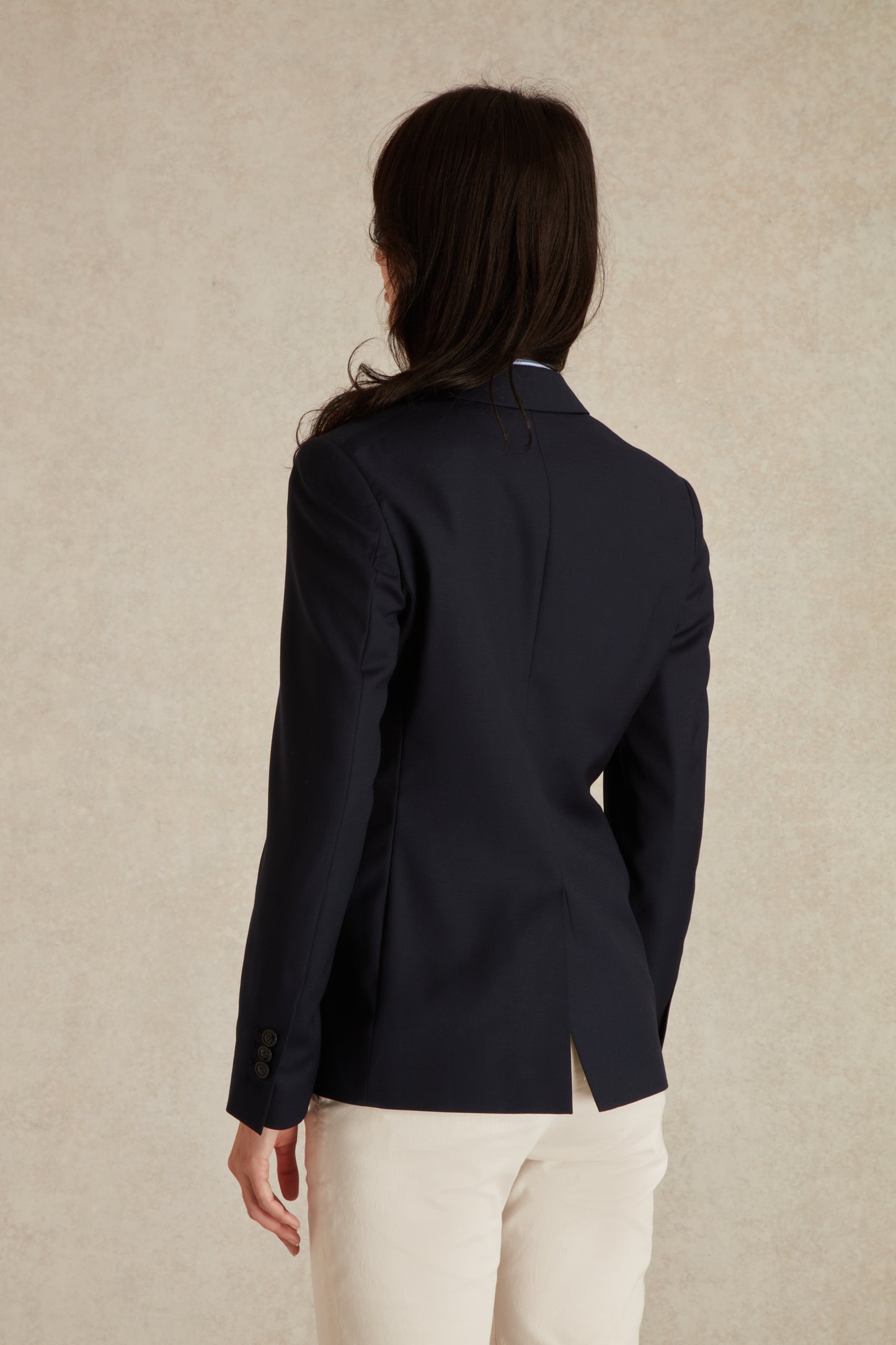 Blazer en laine Hopsack