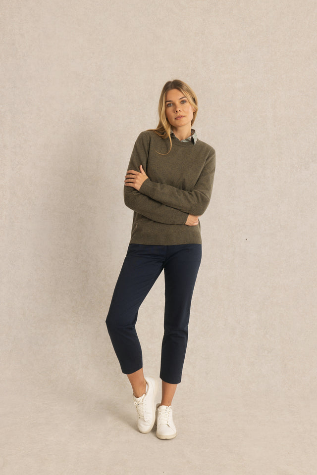 Pull Col rond en Laine Mérinos - Image principale