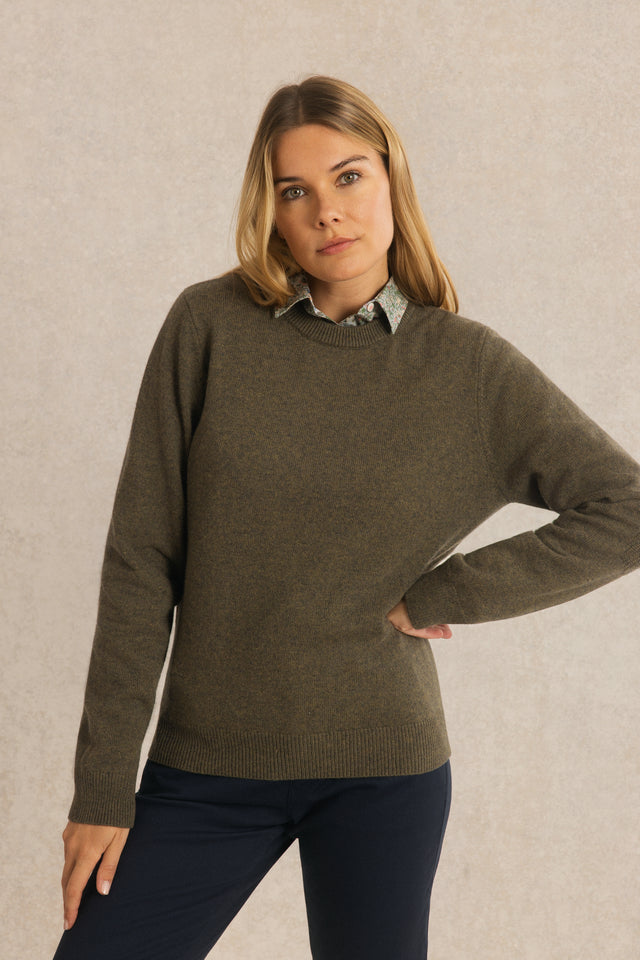 Pull Col rond en Laine Mérinos - Image principale