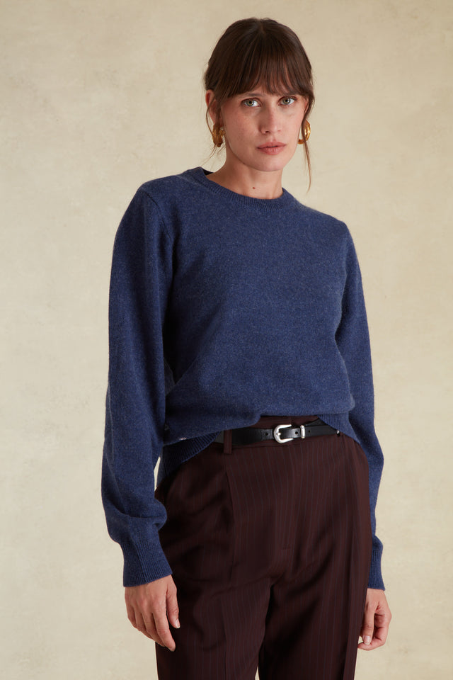 Pull Col rond en Laine Mérinos - Image principale