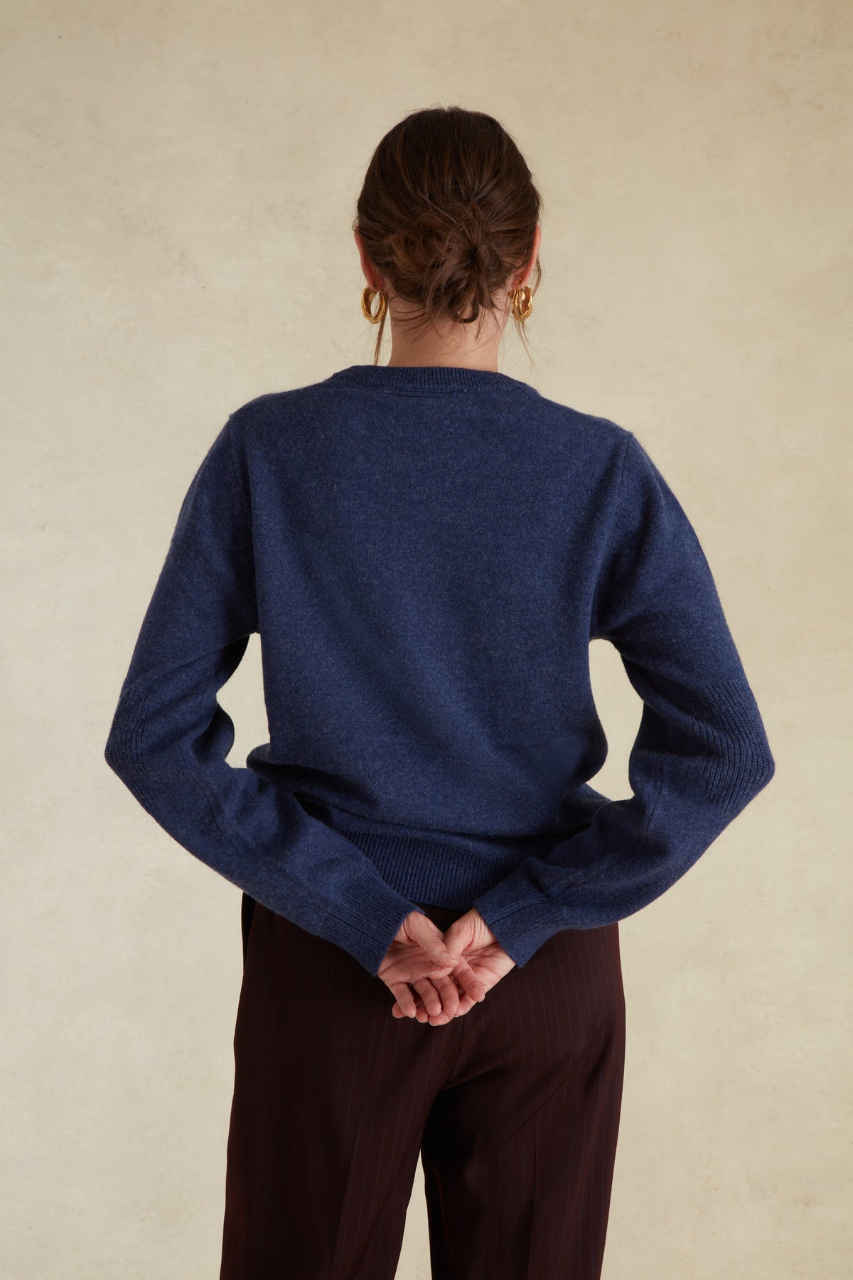 Pull Col rond en Laine Mérinos