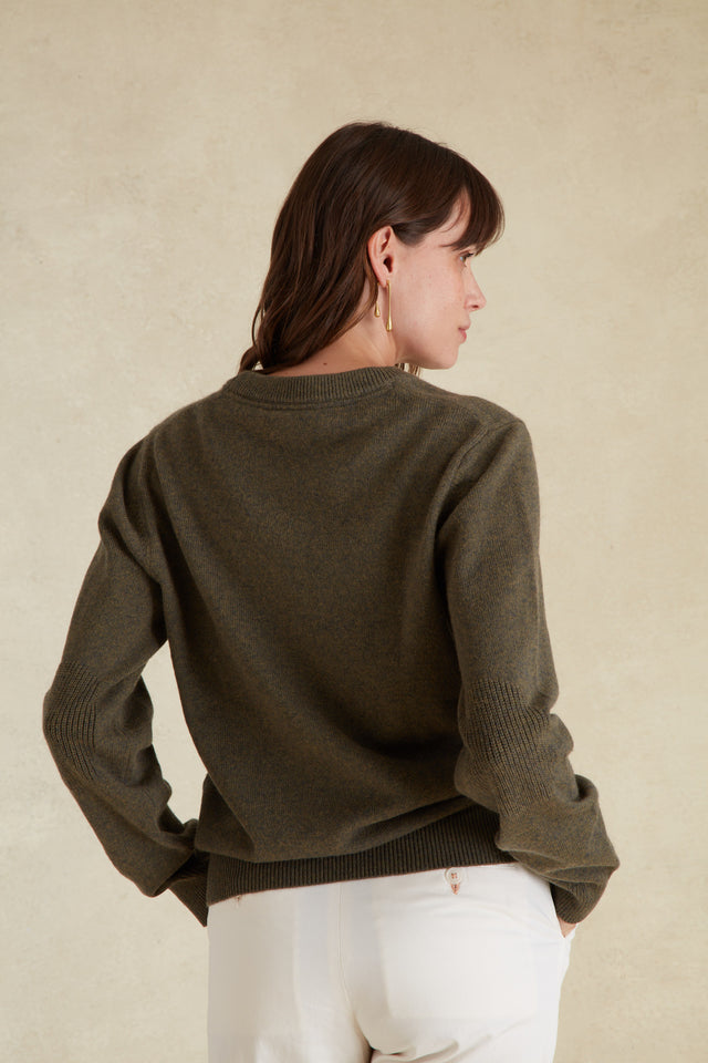 Pull Col rond en Laine Mérinos - Image principale