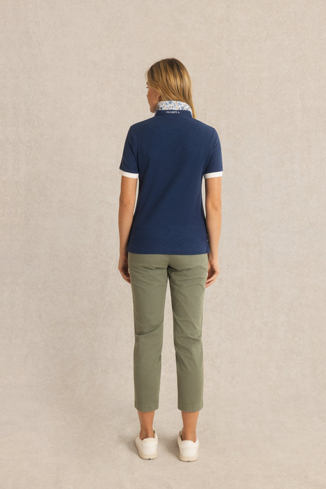 Polo avec détails imprimés - Image principale